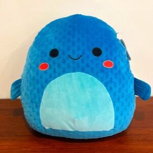 Squishmallow Toys | NWT 16" Refalo the Blue Pufferfish